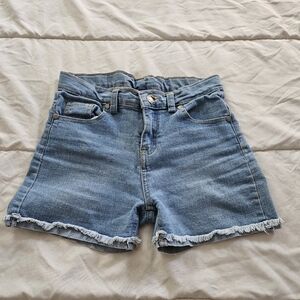Real Love Women's Denim Blue Bike Shorts